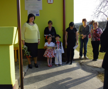 Prevedené práce - rekonštrukcia tried v základnej školy Bystré