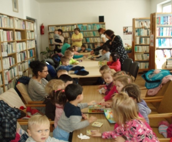 Materská škola v knižnici