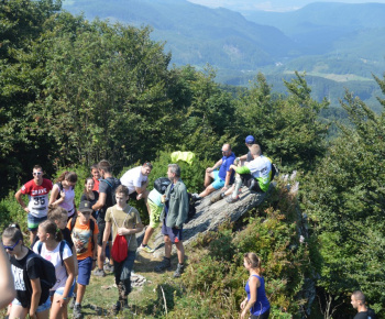 Stavenec ku pamätníku - vrtuľa 2018