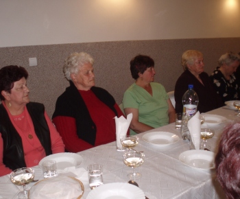 Posedenie dôchodcov pri príležitosti Dňa matiek 2014
