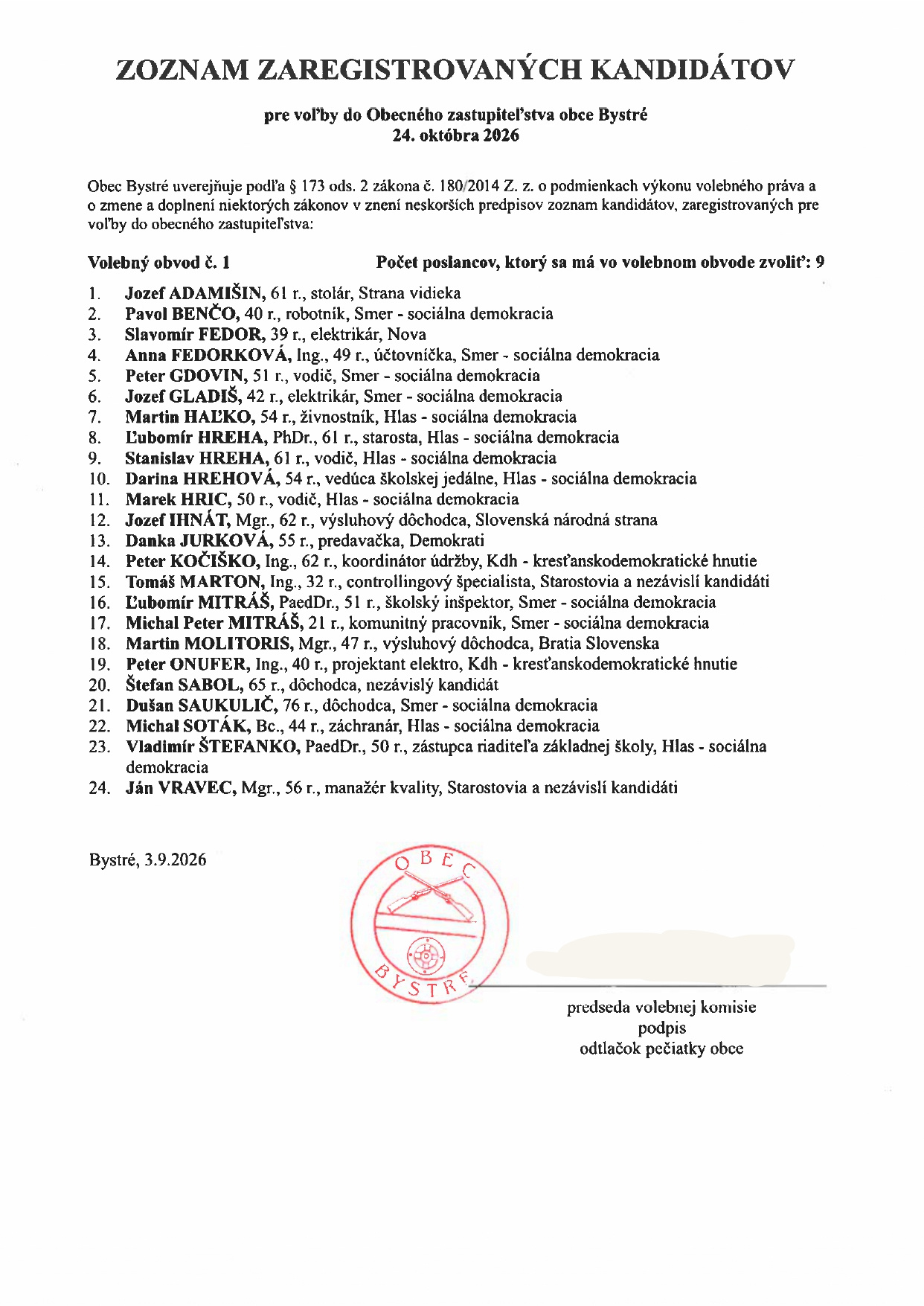 Poslanci