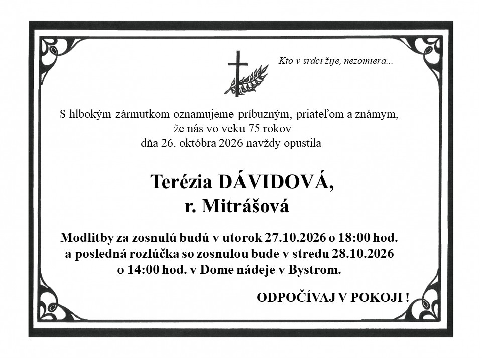 Terezia Davidova