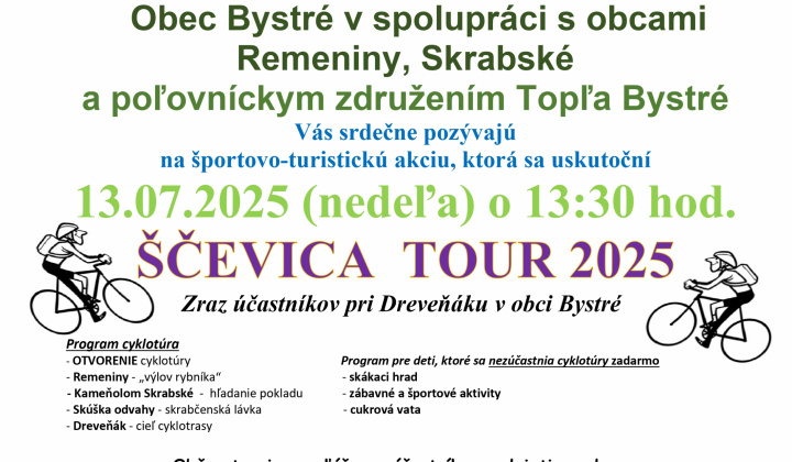 Fotka - Pozvánka na ŠČEVICA TOUR 2025