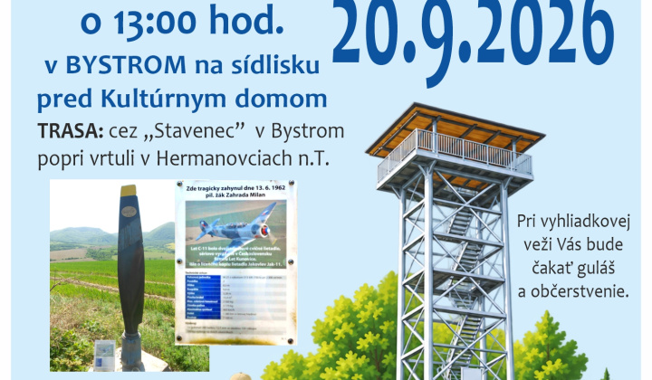 Fotka - Pozývame Vás na pochod SPOLU PRE ZDRAVIE